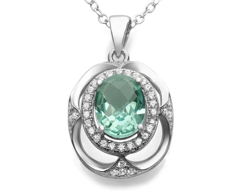 SILBERSCHMUCK JUWELIER, ANHÄNGER TÜRKIS, KRISTALL SCHMUCK, KETTE SILBER