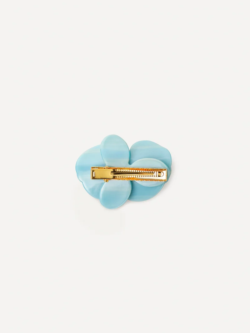 Orchid Glow Blue Hairpin