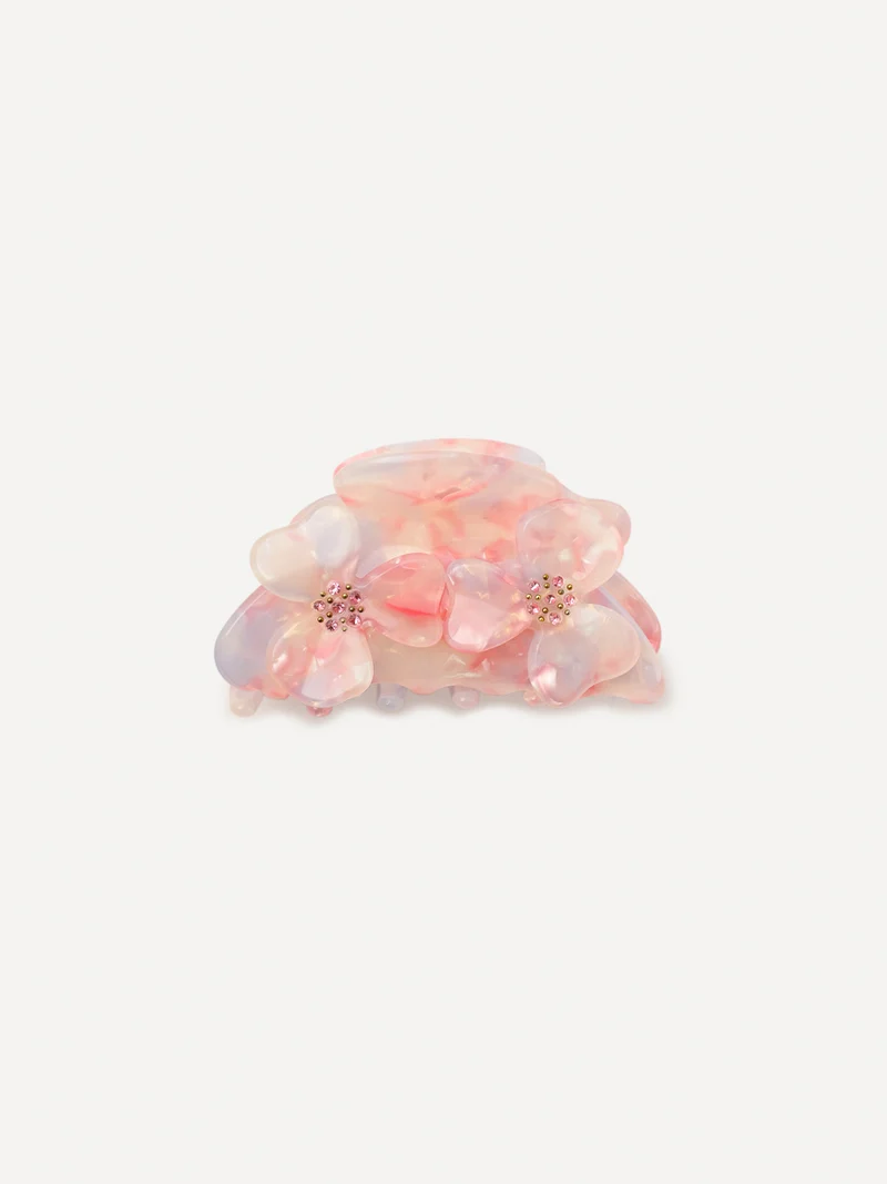 Floral Kiss Blue-pink Haarklammer