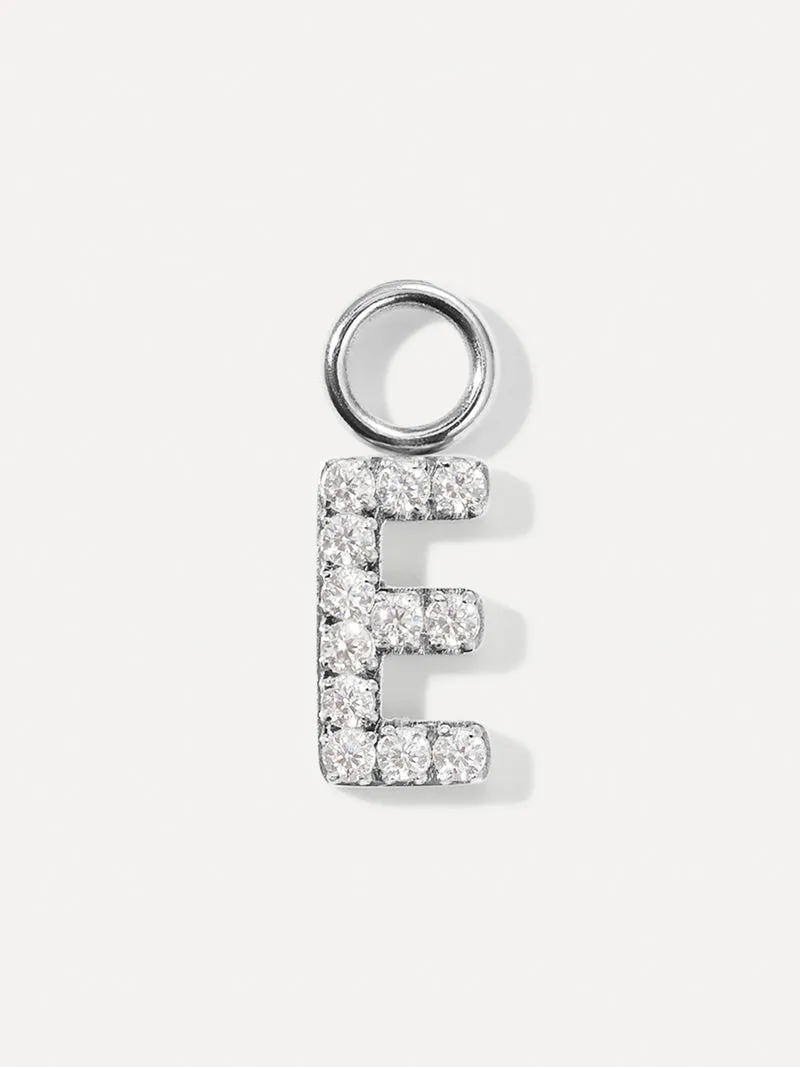 Dazzling Letter Ohrring-Charms