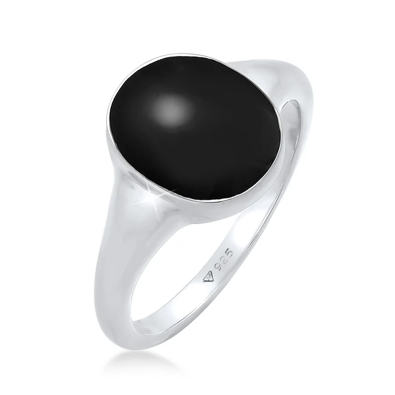 Siegelring Oval | Emaille