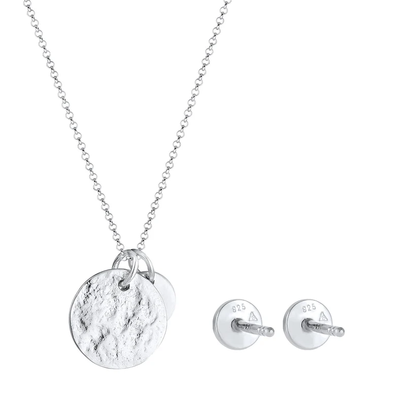 Schmuckset Plättchen Organic