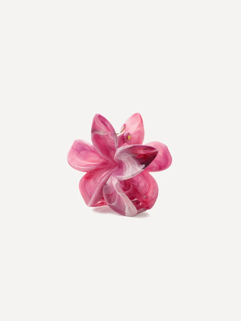 Pastel Petal Pink Haarklammer