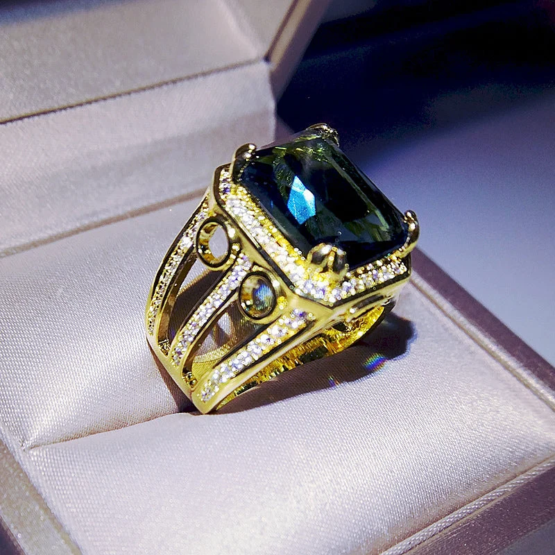 Siegelring mit Vintage-Schmuck