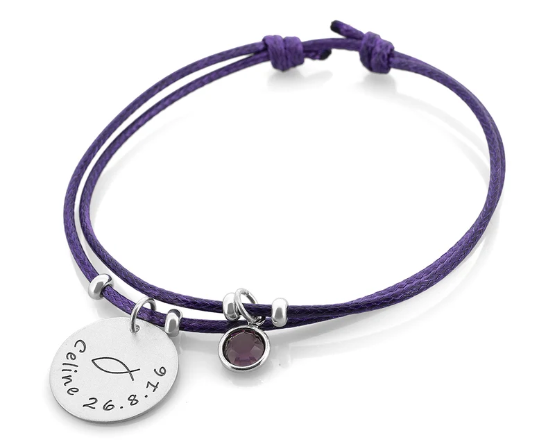 TAUFARMBAND MIT GRAVUR, TAUFSCHMUCK ONLINE, TAUFGESCHENK