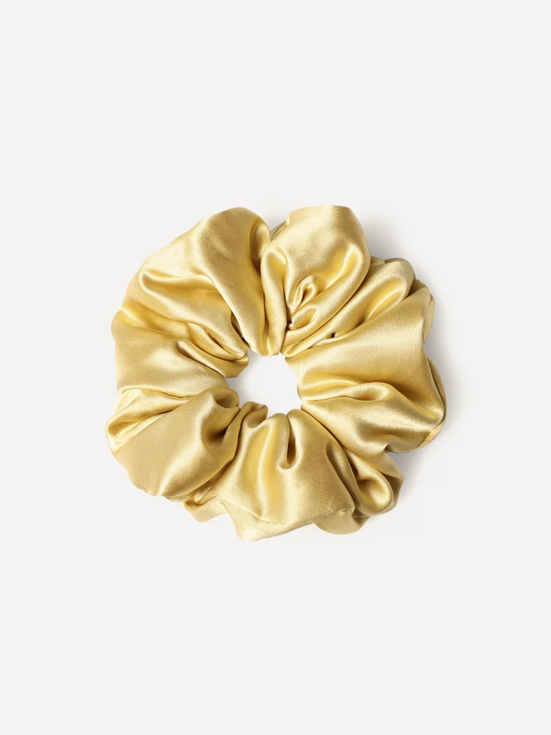 Fluffy Touch Pure Silk Scrunchie