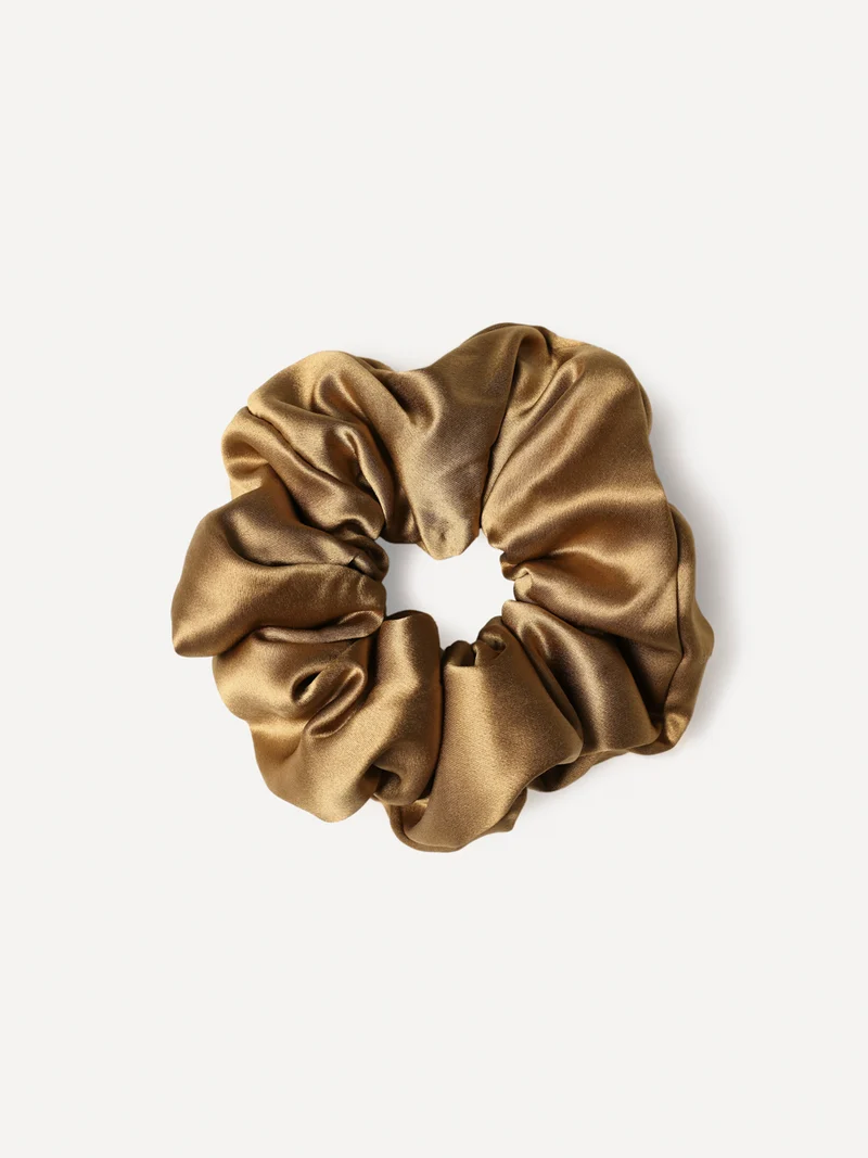 Fluffy Touch Pure Silk Scrunchie