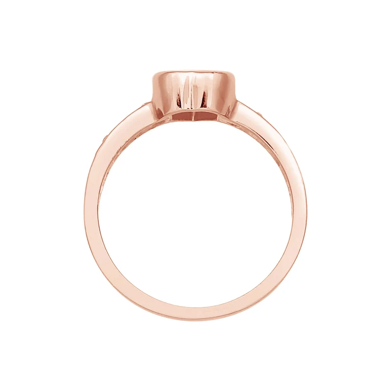 Ring Herz | Zirkonia ( Weiß )