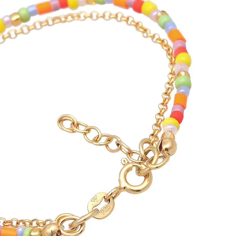 Layer-Armband Beads Bunt