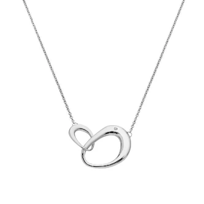 Silver Sleek Pendant Necklace