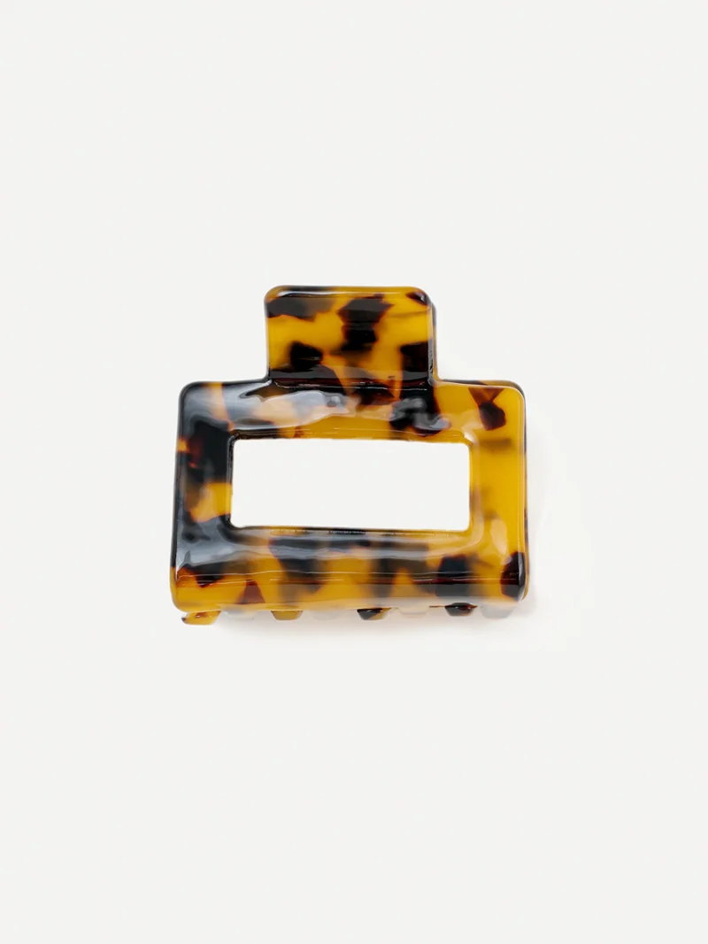 Classic Frame Haarklammer Amber-brown