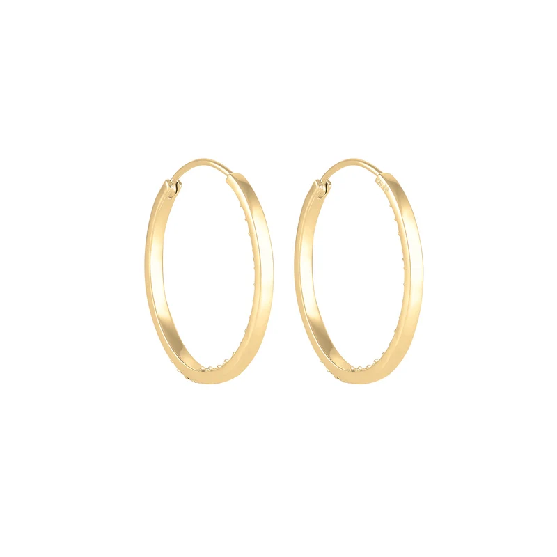 Creole | Mit Kristallen von Swarovski® (Weiß)
