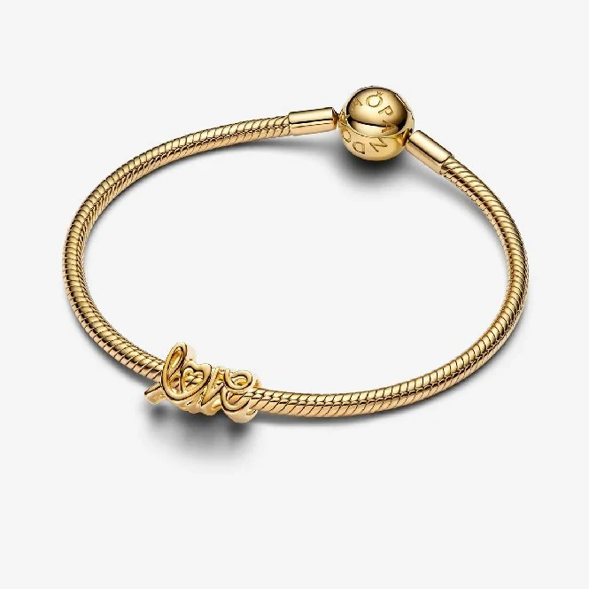 Gold Handwritten Love Charms