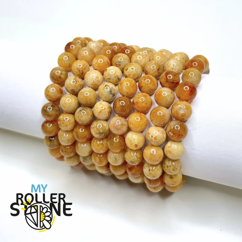 Milchiges Bernsteinarmband