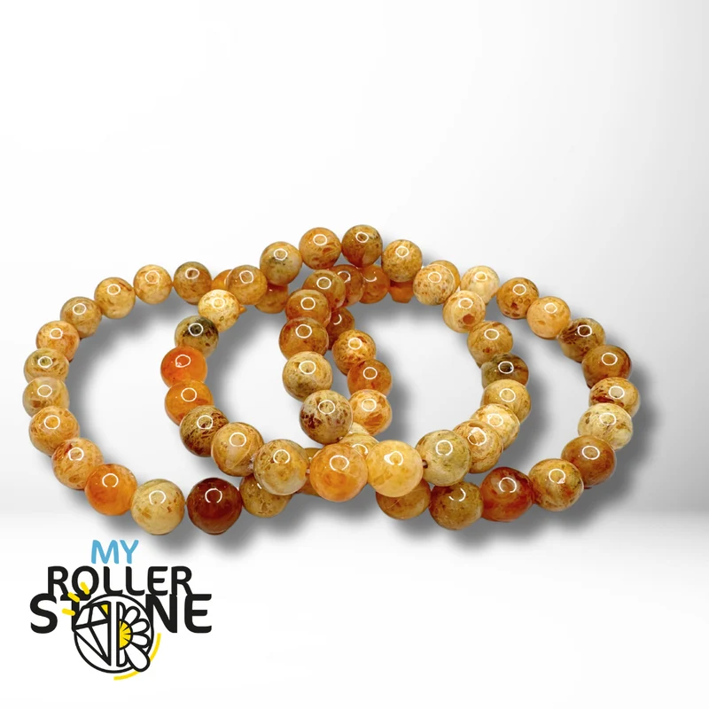 Milchiges Bernsteinarmband