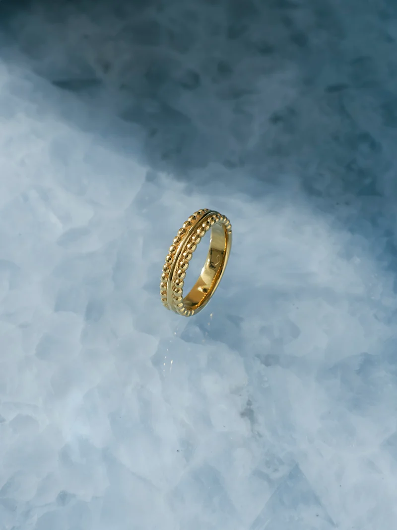Modern Dot Ring