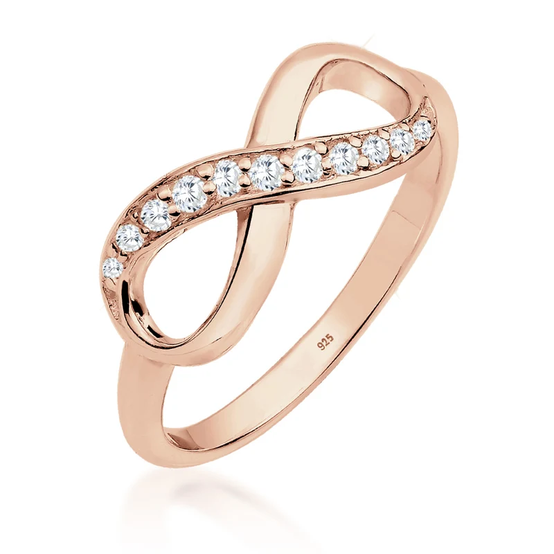 Ring Infinity | Zirkonia ( Weiß )