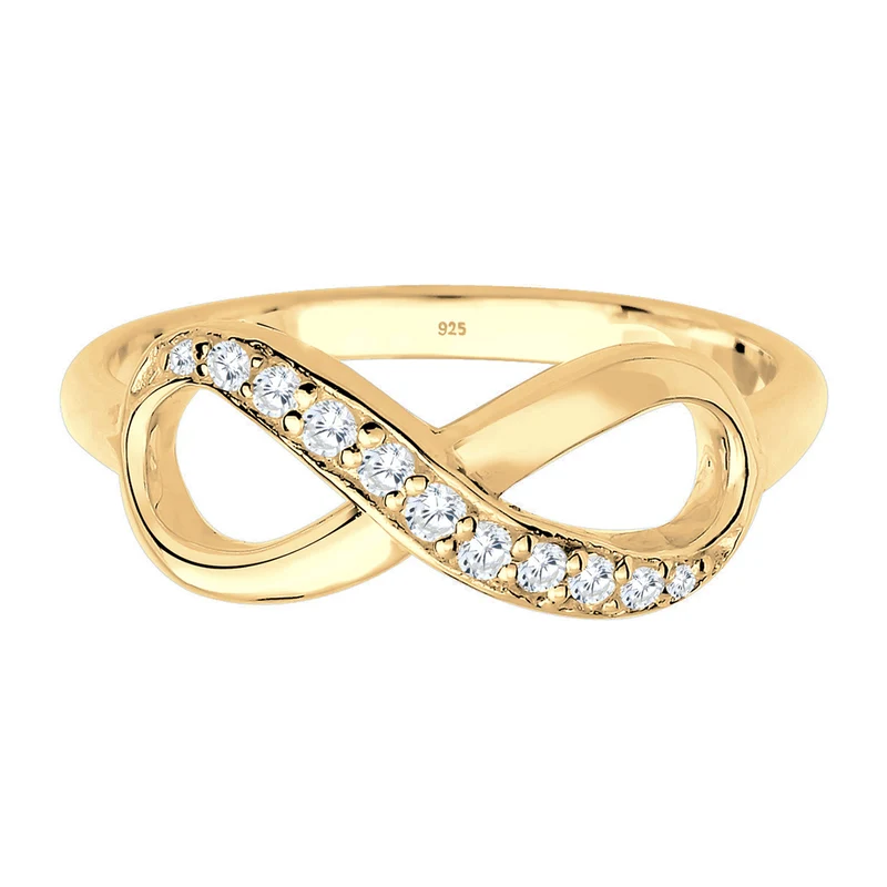 Ring Infinity | Zirkonia ( Weiß )