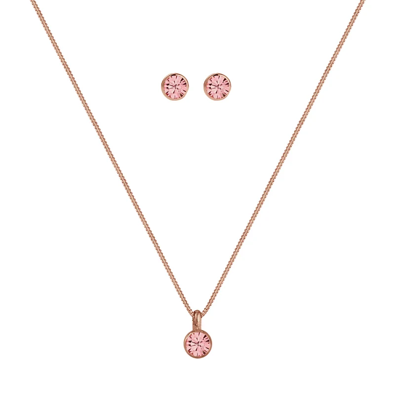 Halskette | Mit Kristallen von Swarovski® (Weiß)