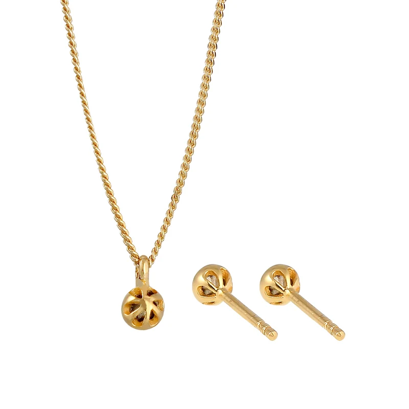 Halskette | Mit Kristallen von Swarovski® (Weiß)