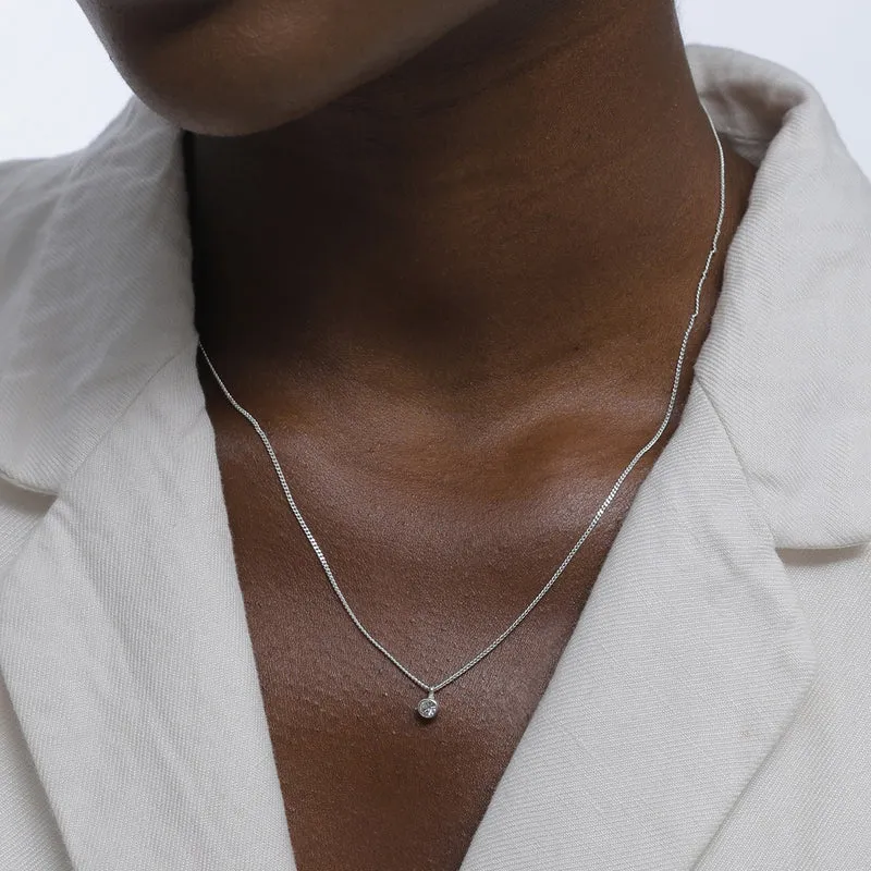 Halskette | Mit Kristallen von Swarovski® (Weiß)