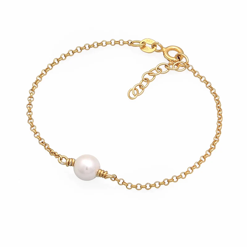 Armband Perle | Muschelkernperle