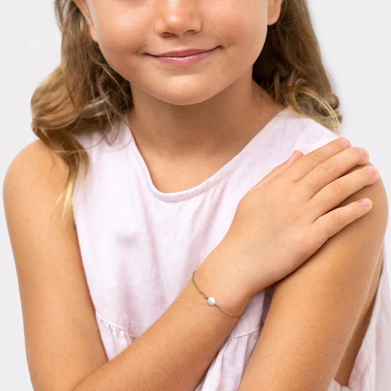 Armband Perle | Muschelkernperle