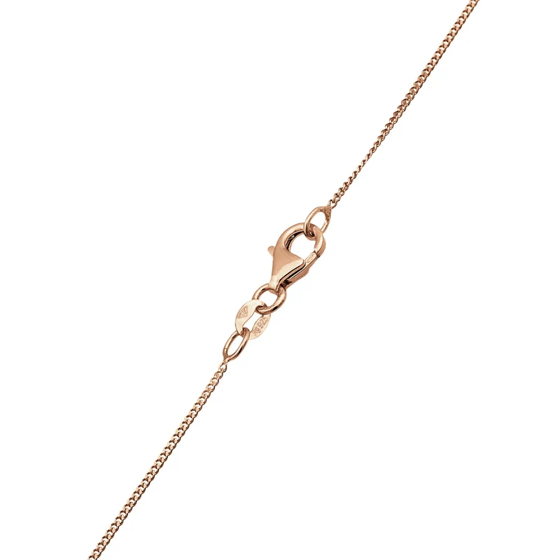 Halskette Kreis | Mit Kristallen von Swarovski® (Weiß)