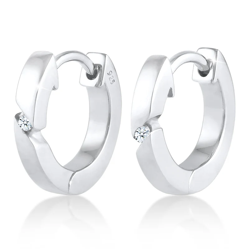 Creole | Diamant ( Weiß, 0,03 ct )
