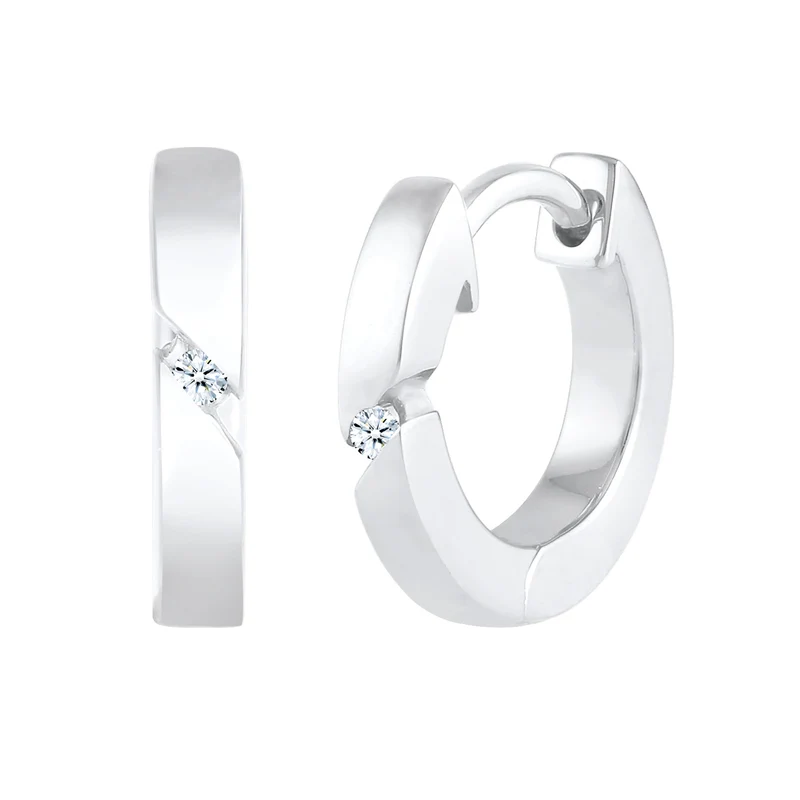 Creole | Diamant ( Weiß, 0,03 ct )