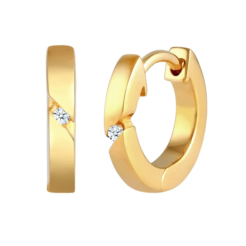 Creole | Diamant ( Weiß, 0,03 ct )