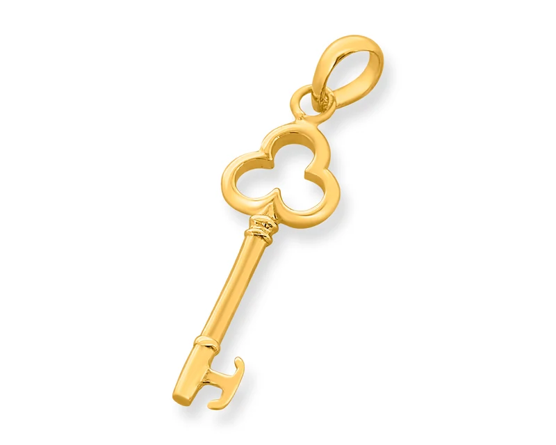 ANHÄNGER SCHLÜSSEL GOLD, SCHMUCK SCHLÜSSEL KETTENANHÄNGER, VERGOLDETER SCHMUCK