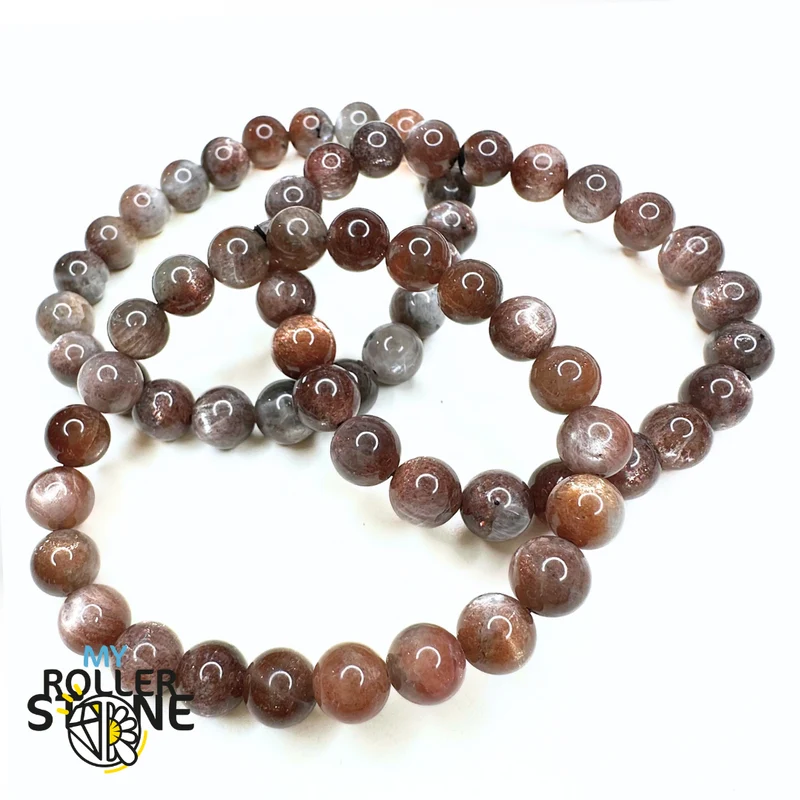 5A Schwarzes Sonnensteinarmband