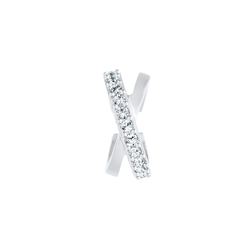 Earcuff | Kristall ( Weiß )