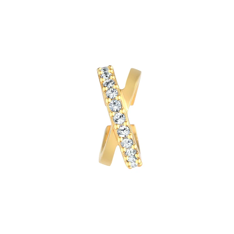 Earcuff | Kristall ( Weiß )