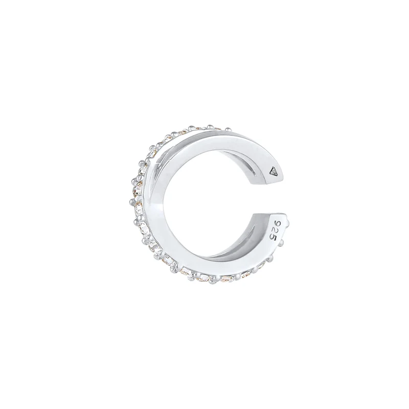 Earcuff | Kristall ( Weiß )