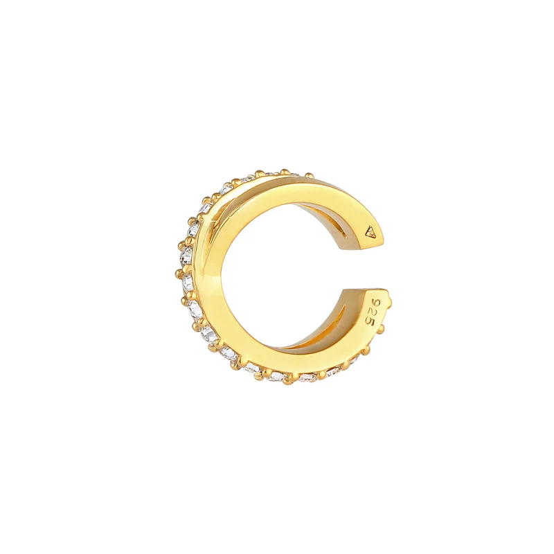 Earcuff | Kristall ( Weiß )
