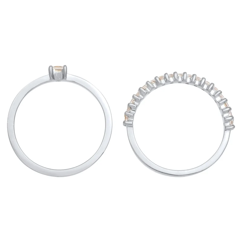 Ring | Zirkonia ( Weiß )
