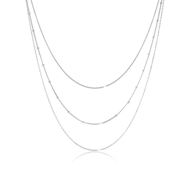 Layer-Halskette Chain Mix