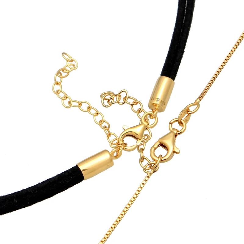 Choker Kreis | Kunstleder