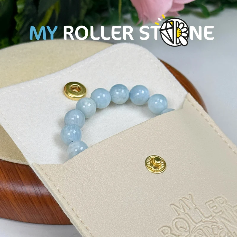 Aquamarin-Armband 3A