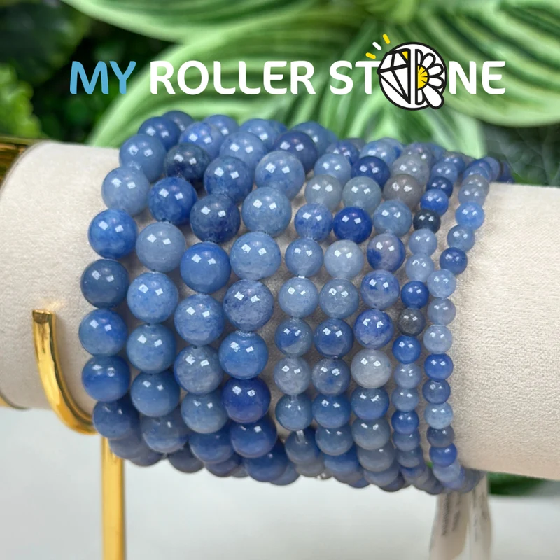 Blaues Aventurin-Armband