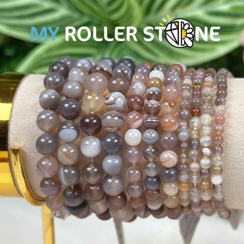 Botswana-Achat-Armband 3A