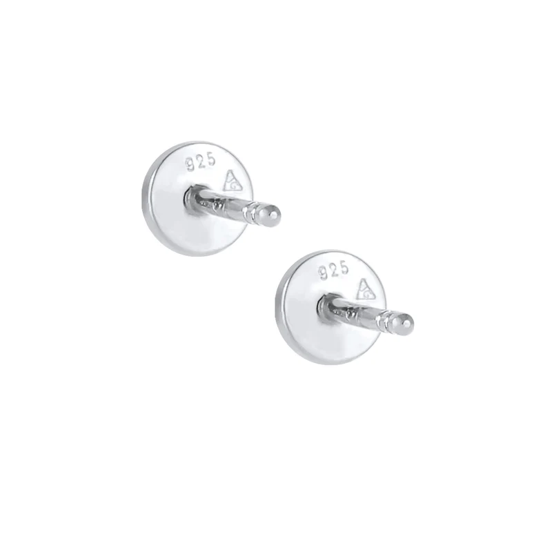 Ohrstecker Plättchen Matt