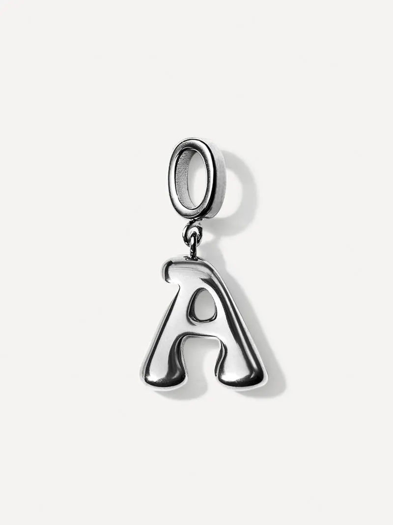 Puffy Letter Ketten-Charms