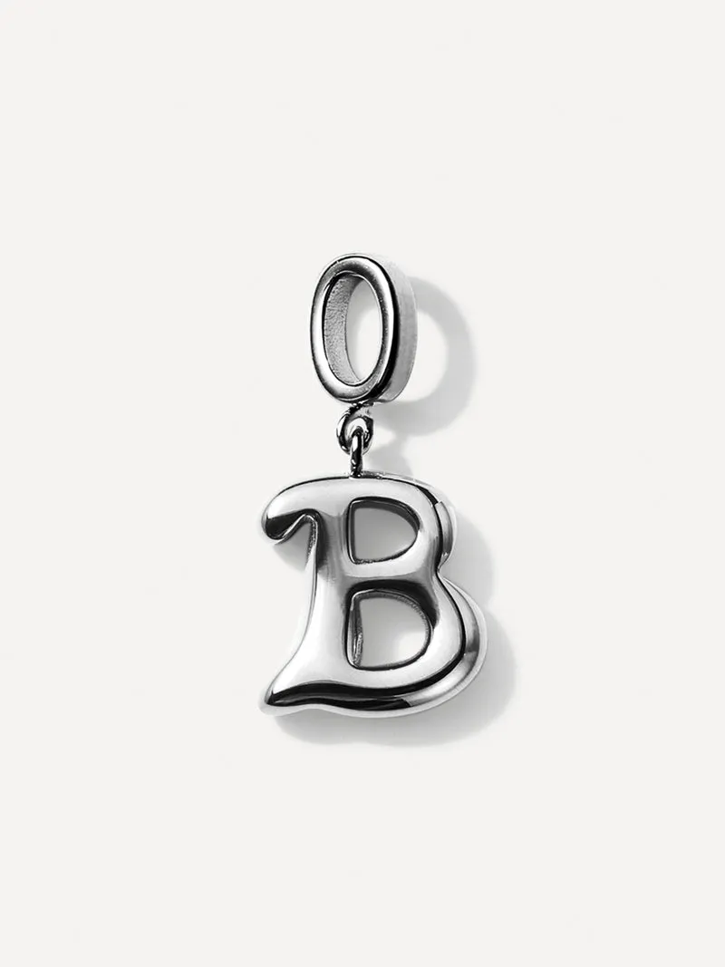 Puffy Letter Ketten-Charms
