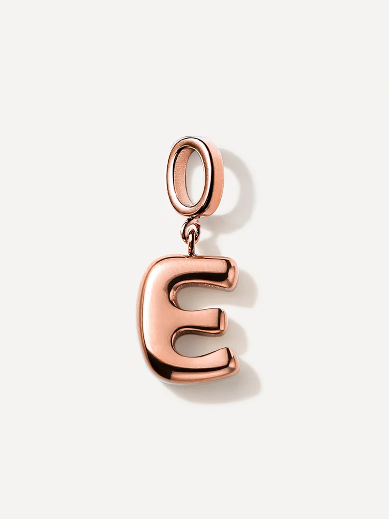 Puffy Letter Ketten-Charms