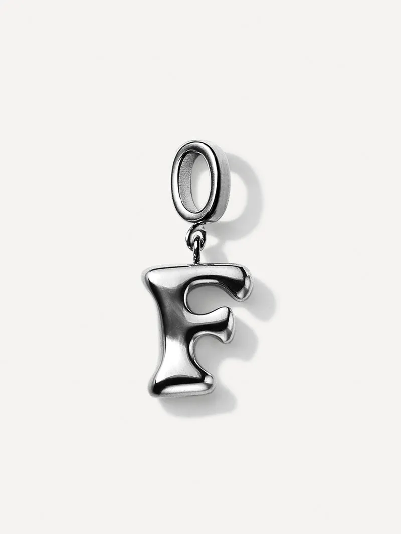 Puffy Letter Ketten-Charms