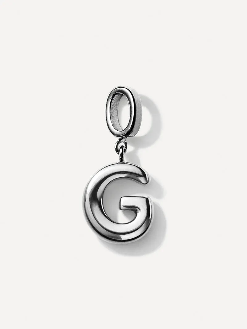 Puffy Letter Ketten-Charms
