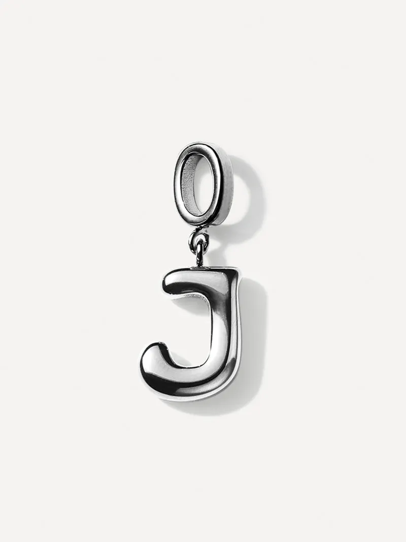 Puffy Letter Ketten-Charms